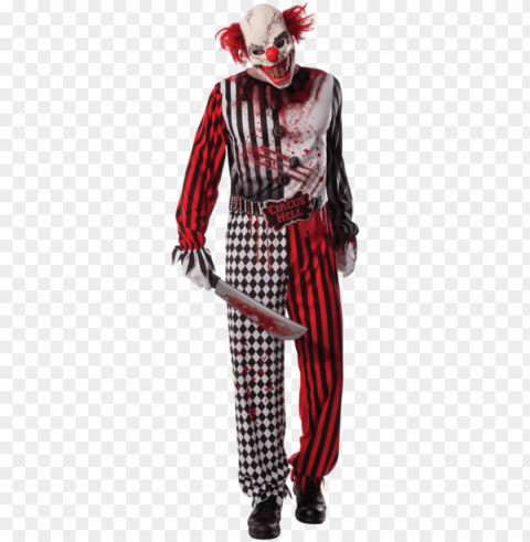 creepy clown - clown costumes Transparent Background PNG Isolated Icon