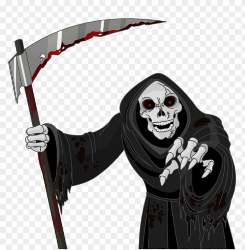 creepy death blood halloween Transparent PNG Isolated Item with Detail