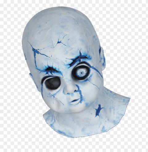 creepy doll halloween Transparent PNG Isolated Object Design