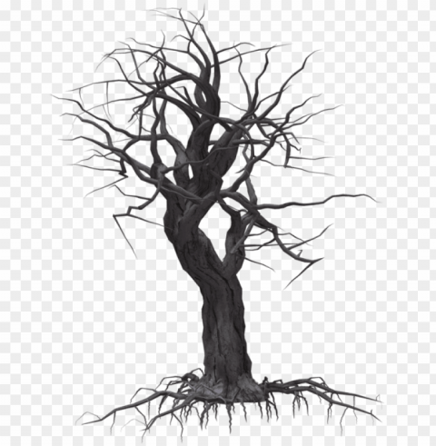creepy tree 05 by wolverine041269 on clipart library - creepy tree transparent Isolated Design Element in PNG Format