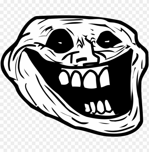creepy troll face HighResolution Transparent PNG Isolated Item