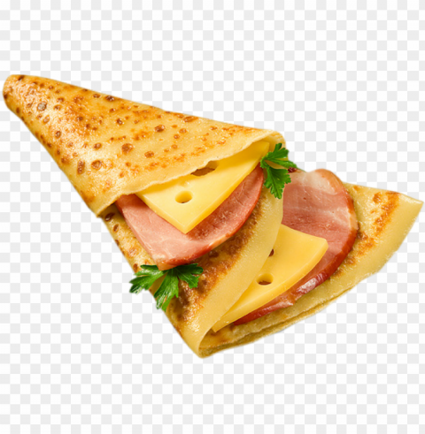 crepe jambon fromage Free PNG download