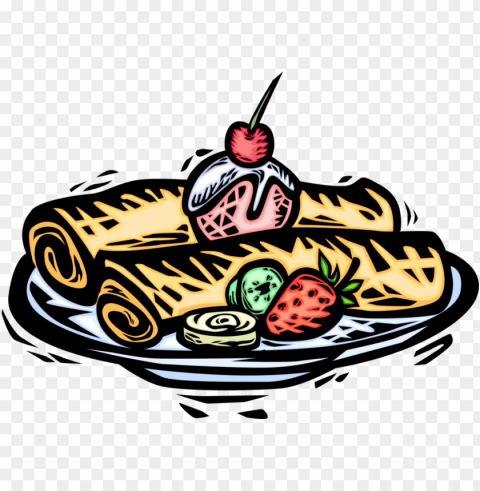 crepes PNG Graphic with Isolated Transparency