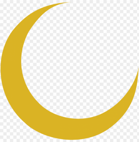 crescent moon clip art at vector clip art - yellow crescent moon PNG images transparent pack