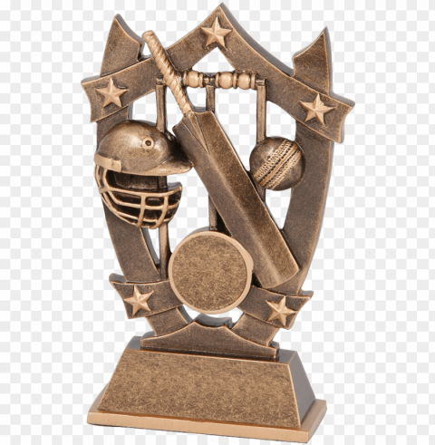 cricket trophy - bat ball & wicket Transparent Cutout PNG Graphic Isolation PNG transparent with Clear Background ID ec9778a8