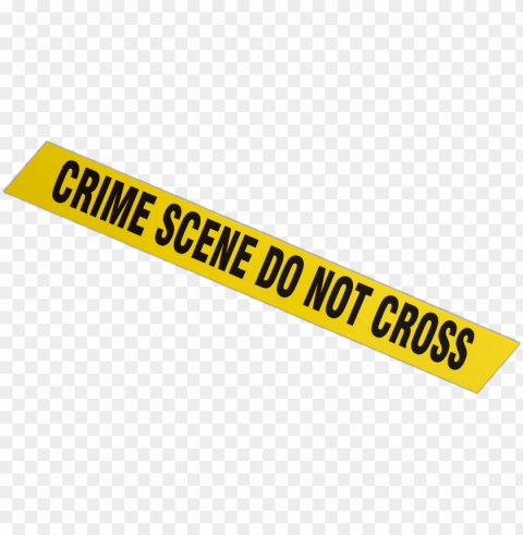 crime scene tape transparent PNG with no background for free