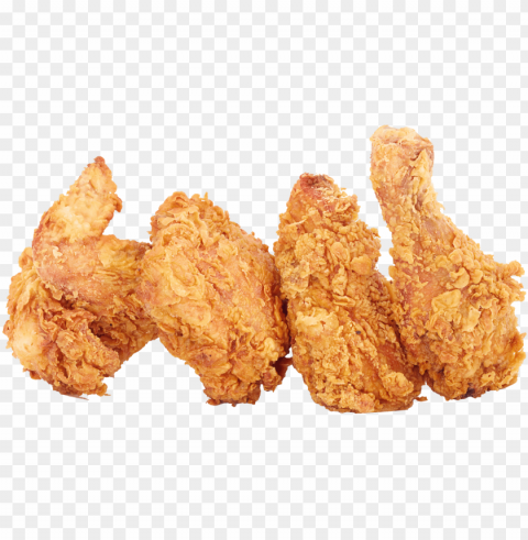 crispy fried chicken - kfc fried chicken Isolated Item with Clear Background PNG