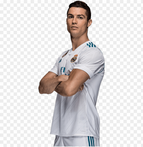 cristiano ronaldo - cristiano ronaldo - real madrid 2017-18 scarf PNG Image with Transparent Isolated Graphic Element