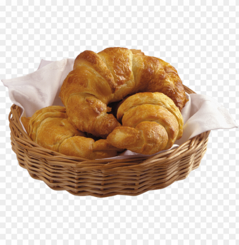 croissant food PNG images with alpha background
