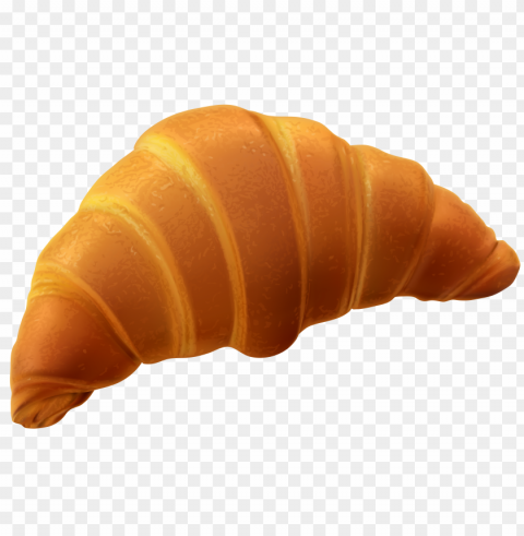 croissant food design PNG images with no watermark