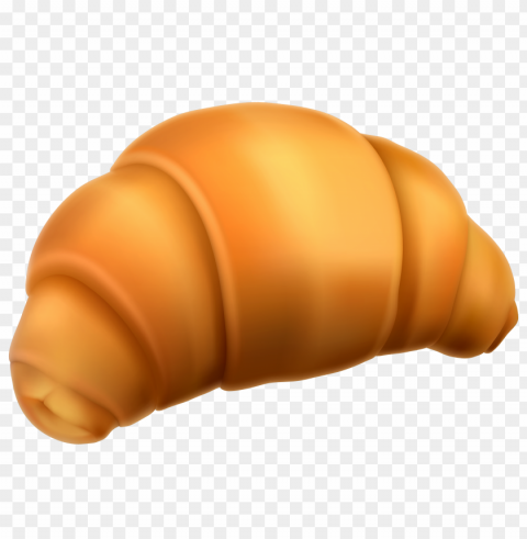 croissant food free PNG transparency