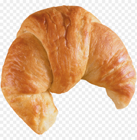 Croissant Food Transparent Background PNG With Clear Overlay