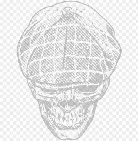 cropped logo for banner printfile front 3 - skull Transparent PNG Isolated Object