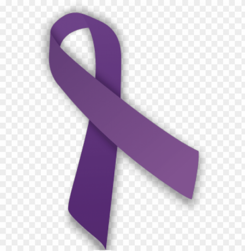 cropped purple ribbon - purple ribbon relay for life PNG images with transparent canvas variety