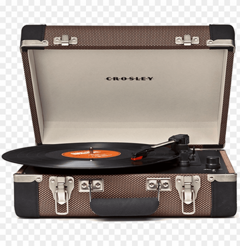 crosley tweed record player PNG files with no background wide assortment