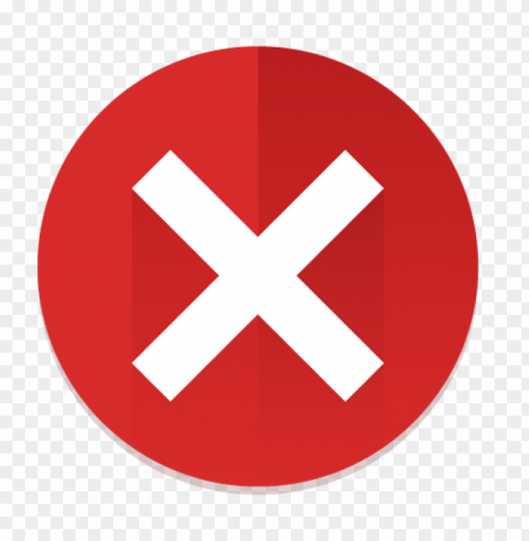 Cross False X Red Round Icon PNG For Use