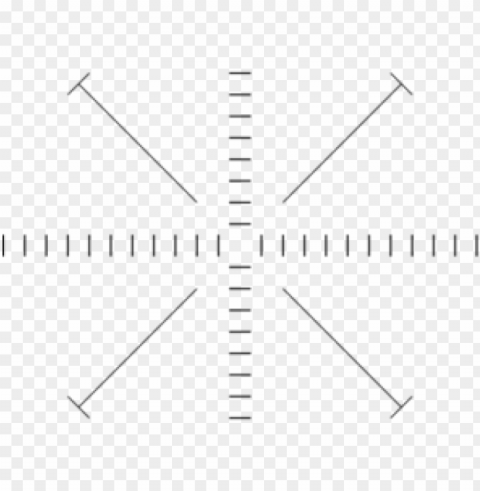 crosshairs cliparts - diagram Transparent PNG Isolated Graphic with Clarity