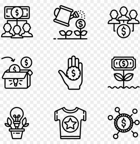 crowd funding - food icons Free download PNG images with alpha channel diversity