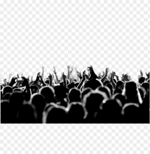 crowd PNG Illustration Isolated on Transparent Backdrop