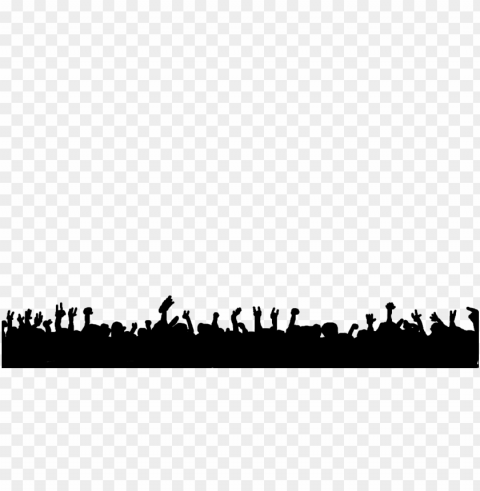 crowd PNG Image Isolated on Clear Backdrop