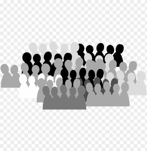 crowd PNG Image Isolated with Clear Transparency