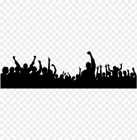 crowd PNG Image with Clear Isolated Object