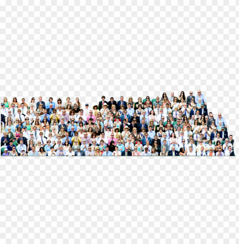 crowd PNG Image with Isolated Artwork