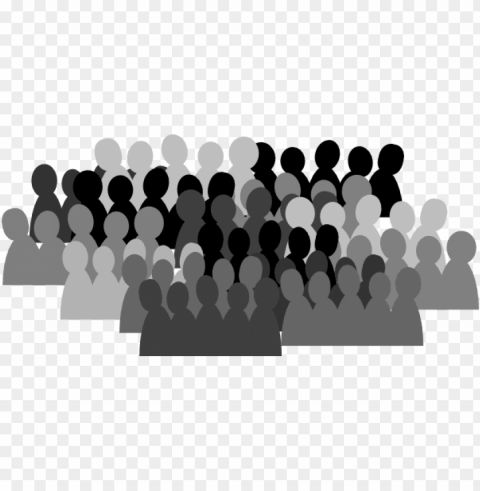 crowd PNG Image with Isolated Element