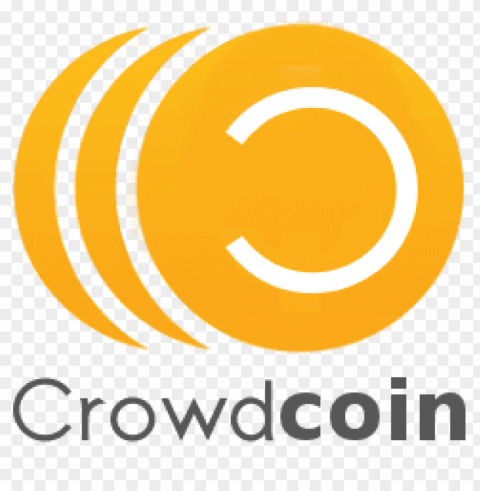 Crowdcoin Logo PNG Image With Clear Isolation