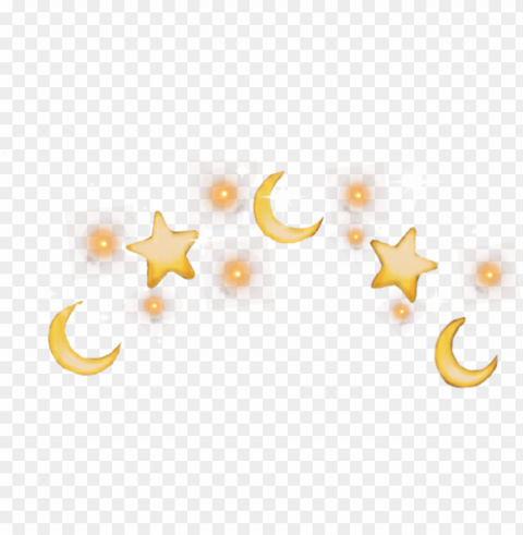 crown yellow moon star stars tumblr - star PNG files with no background bundle