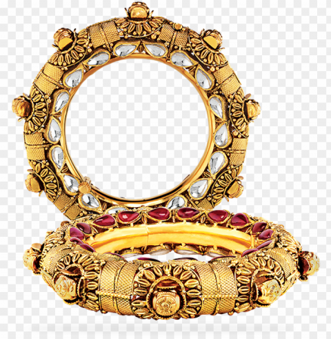 crowned bangles - bridal diamond notandas Isolated Subject on HighQuality PNG