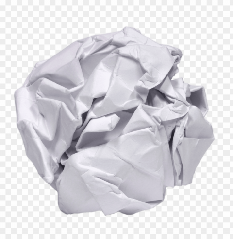 Crumpled Paper Ball PNG Graphics With Alpha Transparency Bundle