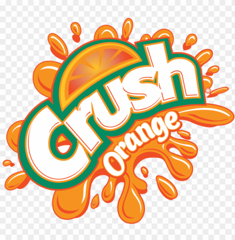 crush logo - crush soda PNG with cutout background