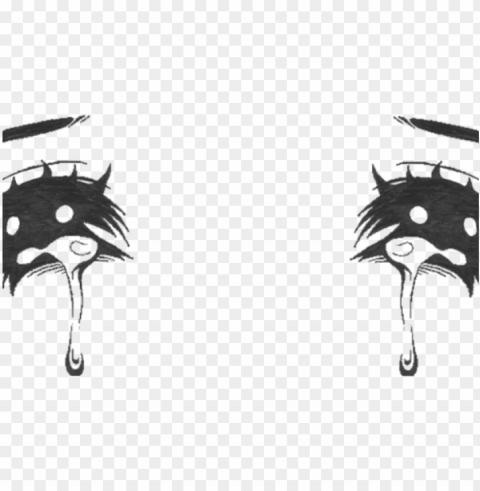 Crying Eyes - Sad Anime Eyes PNG For Mobile Apps