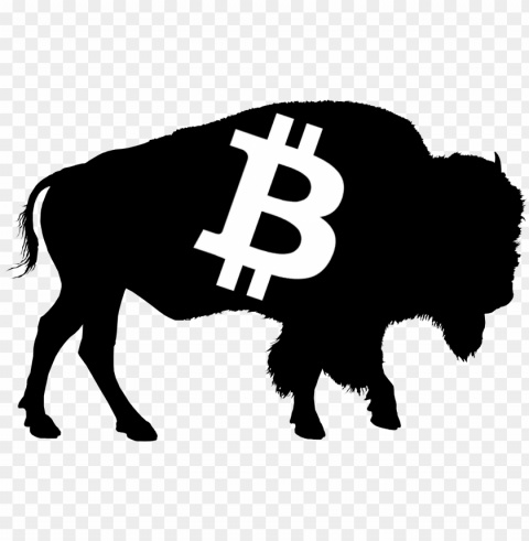 crypto buffalo - buffalo silhouette High-quality transparent PNG images