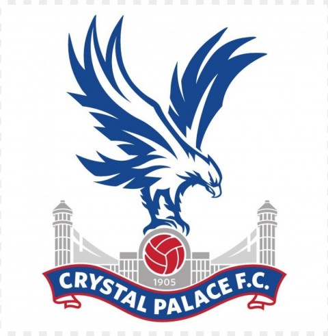 crystal palace fc logo vector PNG Graphic Isolated on Transparent Background