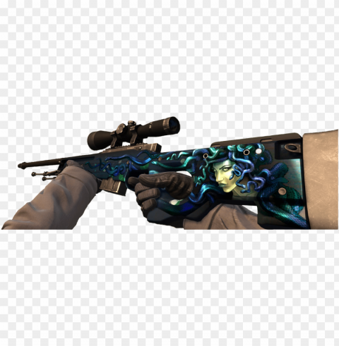 cs go awp Isolated Character with Transparent Background PNG