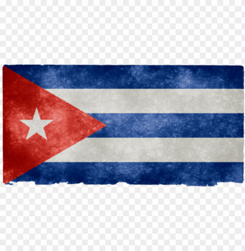 cuba grunge flag image - cuba flag PNG isolated