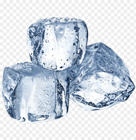 cubos de hielo en Transparent Background PNG Isolated Icon