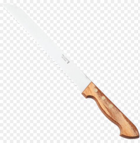 cuchillo de pan pallares 25cm - hunting knife Isolated Graphic Element in Transparent PNG PNG transparent with Clear Background ID 69f56eb8