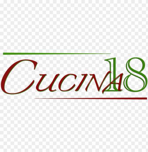 cucina 18 red on white Images in PNG format with transparency