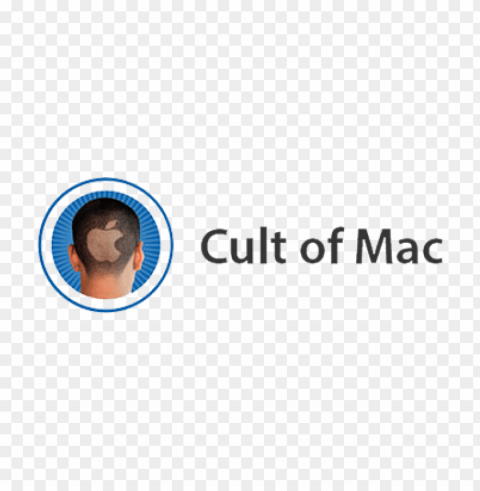 cult of mac logo Isolated Character in Clear Transparent PNG