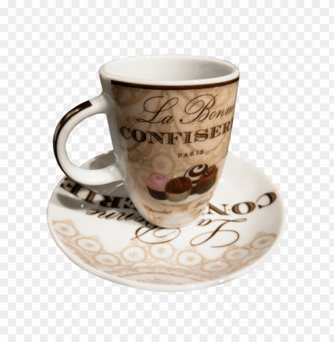 cup la bonne confiserie Isolated Object with Transparent Background PNG