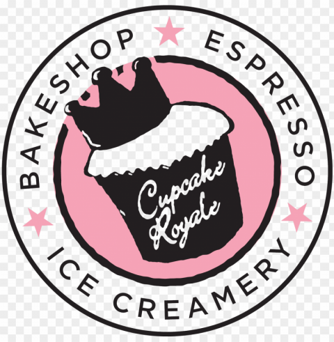 cupcake royale logo - cupcake royale Transparent Background PNG Isolated Graphic