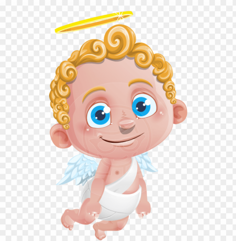 cupid character animator puppet HighResolution PNG Isolated on Transparent Background