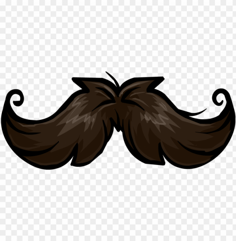 curly mustache Transparent PNG Isolated Artwork
