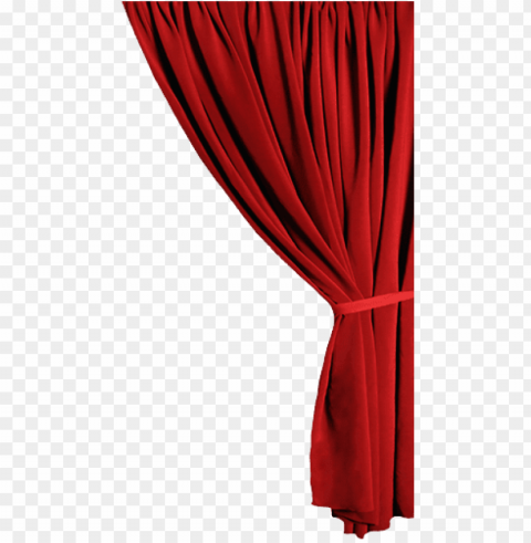 curtains in high resolution - curtains in theatre Isolated Character with Transparent Background PNG