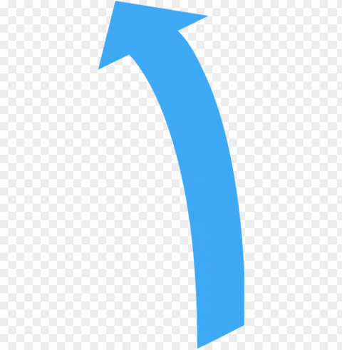curved arrow pointing up Transparent PNG Isolated Artwork