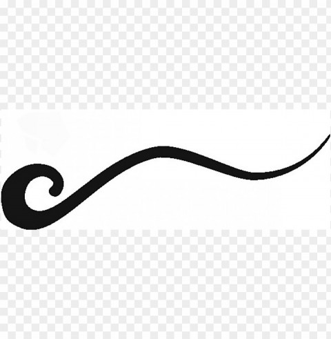 curved line Isolated Design Element on PNG