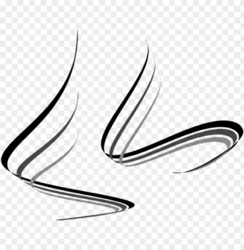 curved lines psd - white curvy lines Transparent PNG download